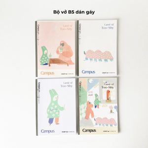 Vở kẻ ngang Land of Too-Shy Campus