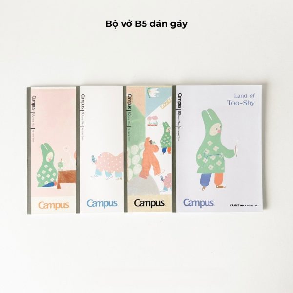 vở Land of Too-Shy Campus không chấm