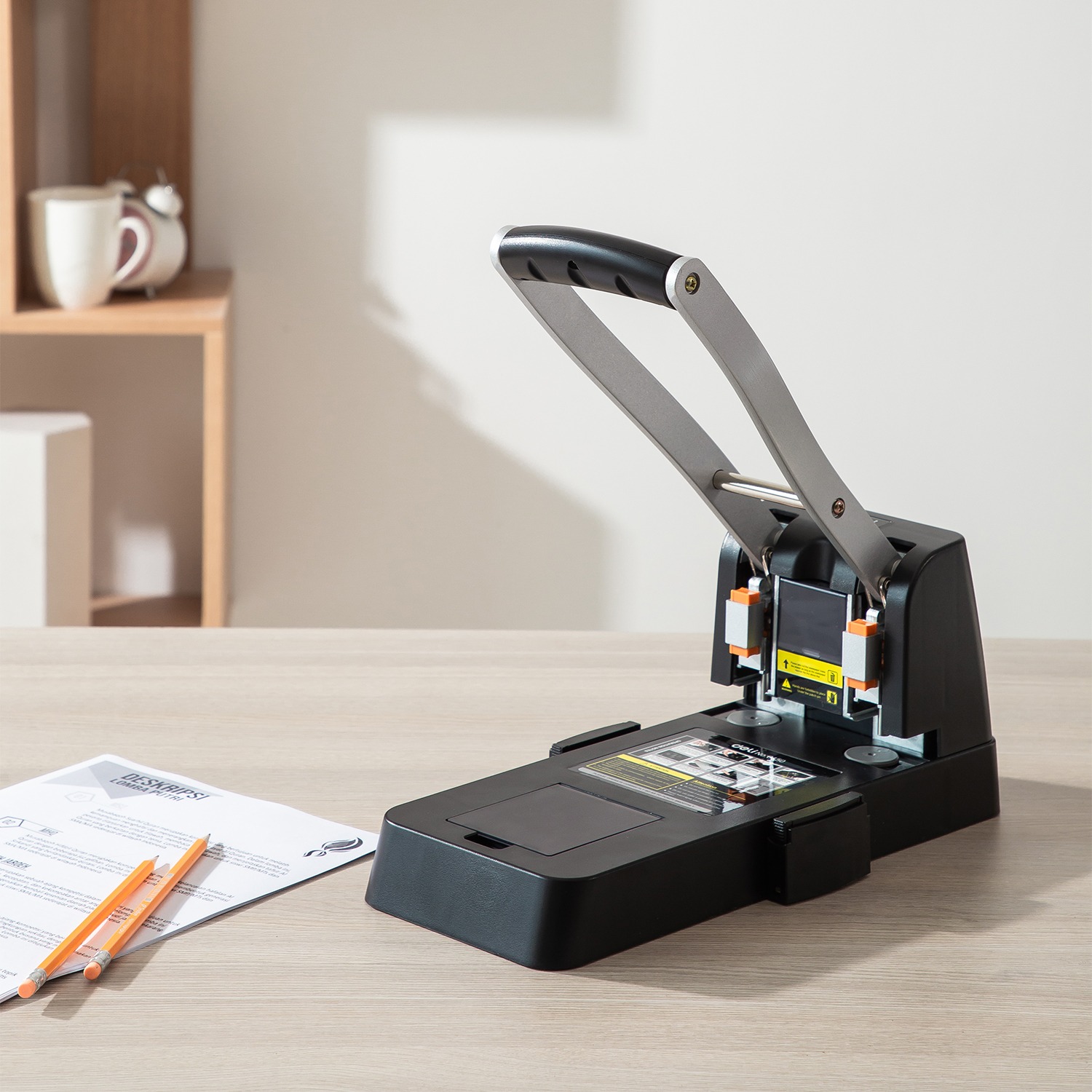 Đục lỗ 150 tờ Deli