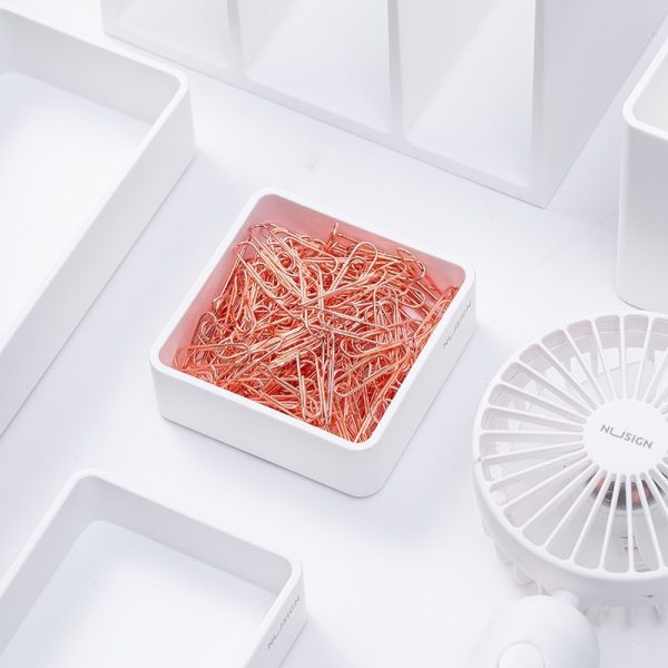 kẹp giấy vàng hồng Deli 78510