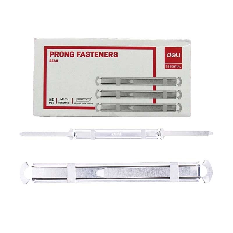 Nẹp tài liệu sắt 80mm Deli