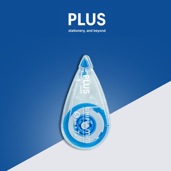 Băng Xóa PLUS 5mm x 7m Mini WHIPER Happy Color