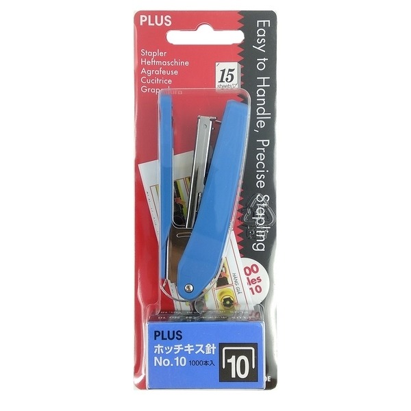 Dụng cụ văn phòng Nhật Bản Plus PS-10E kèm 2 hộp ghim