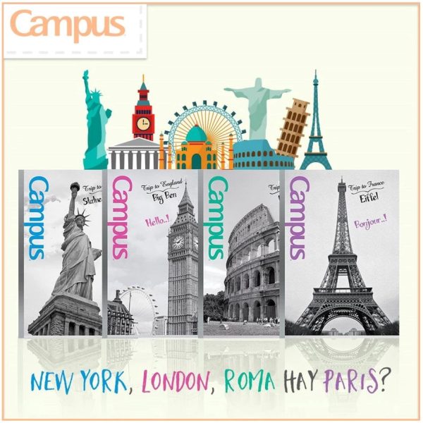 Vở Campus cao cấp Landscape