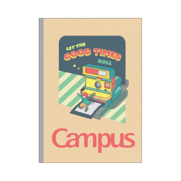 Vở kẻ ngang có chấm đẹp Campus Retro