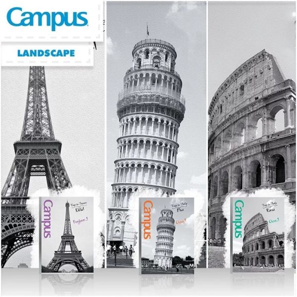 Vở ghi chép khổ B5 Landscpae Campus