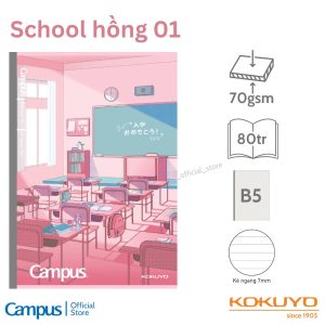 Vở Campus School 80 trang