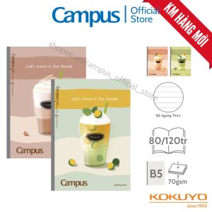 Vở kẻ ngang Café Campus