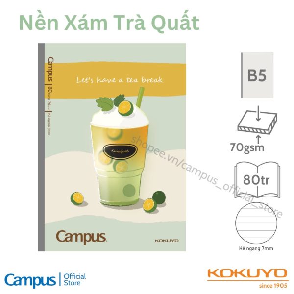 Vở học sinh Campus Cafe