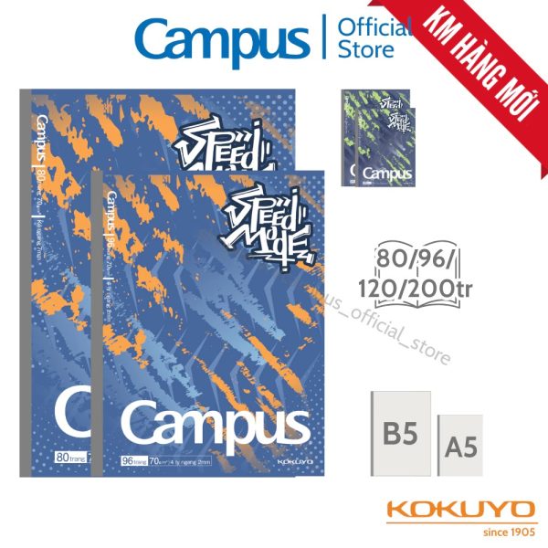 Vở kẻ ngang Speed Mode Campus