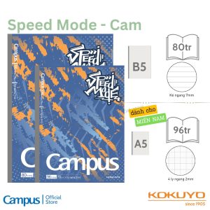 Vở B5 Speed Mode Campus