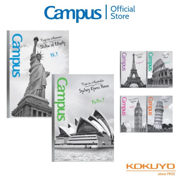 Vở kẻ ngang Landscape Campus