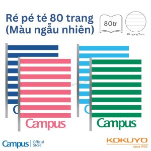 Vở 80 trang Repete Campus