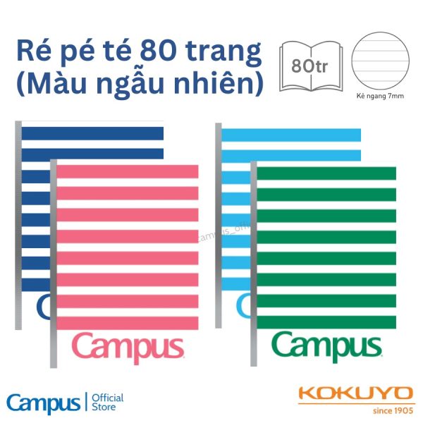 Vở 80 trang Repete Campus