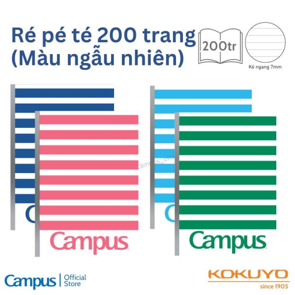 Vở 200 trang Repete Campus