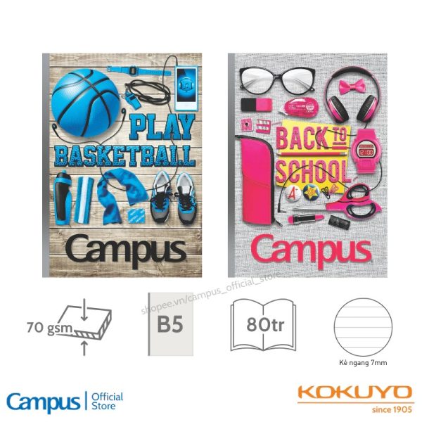 Vở B5 Life Style Campus