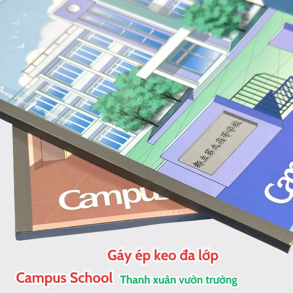 Vở kẻ ngang B5 Campus School