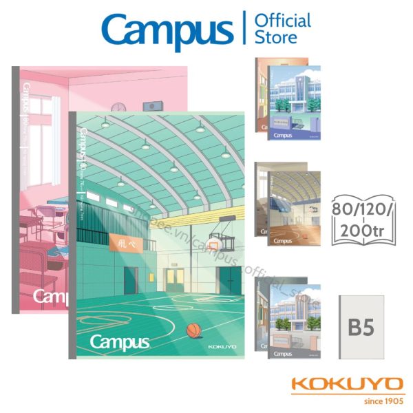 Vở kẻ ngang School Campus