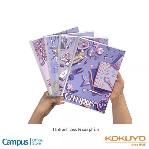 Vở kẻ ngang Study With Me