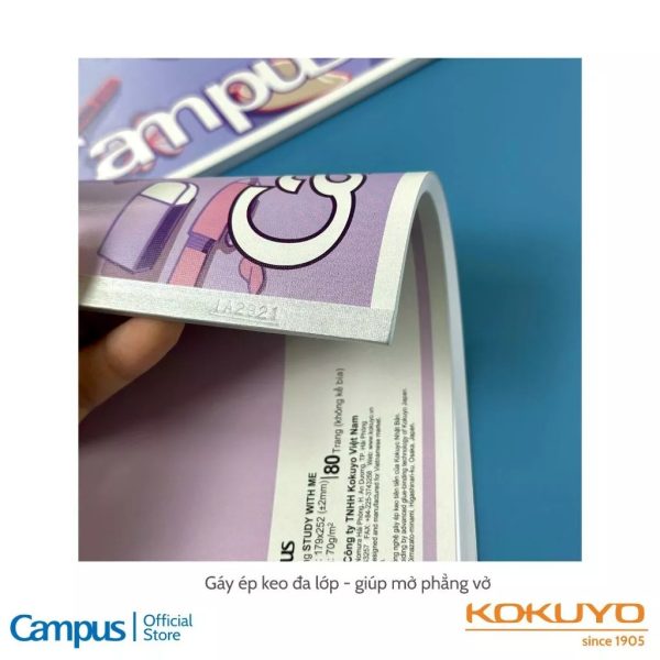 Mua vở kẻ ngang Study With Me khổ B5