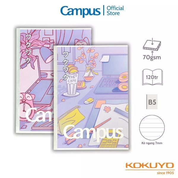 Vở học sinh Campus Study With Me