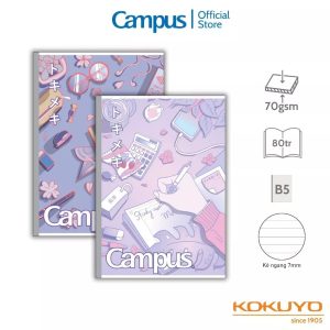 Vở B5 Study With Me Campus