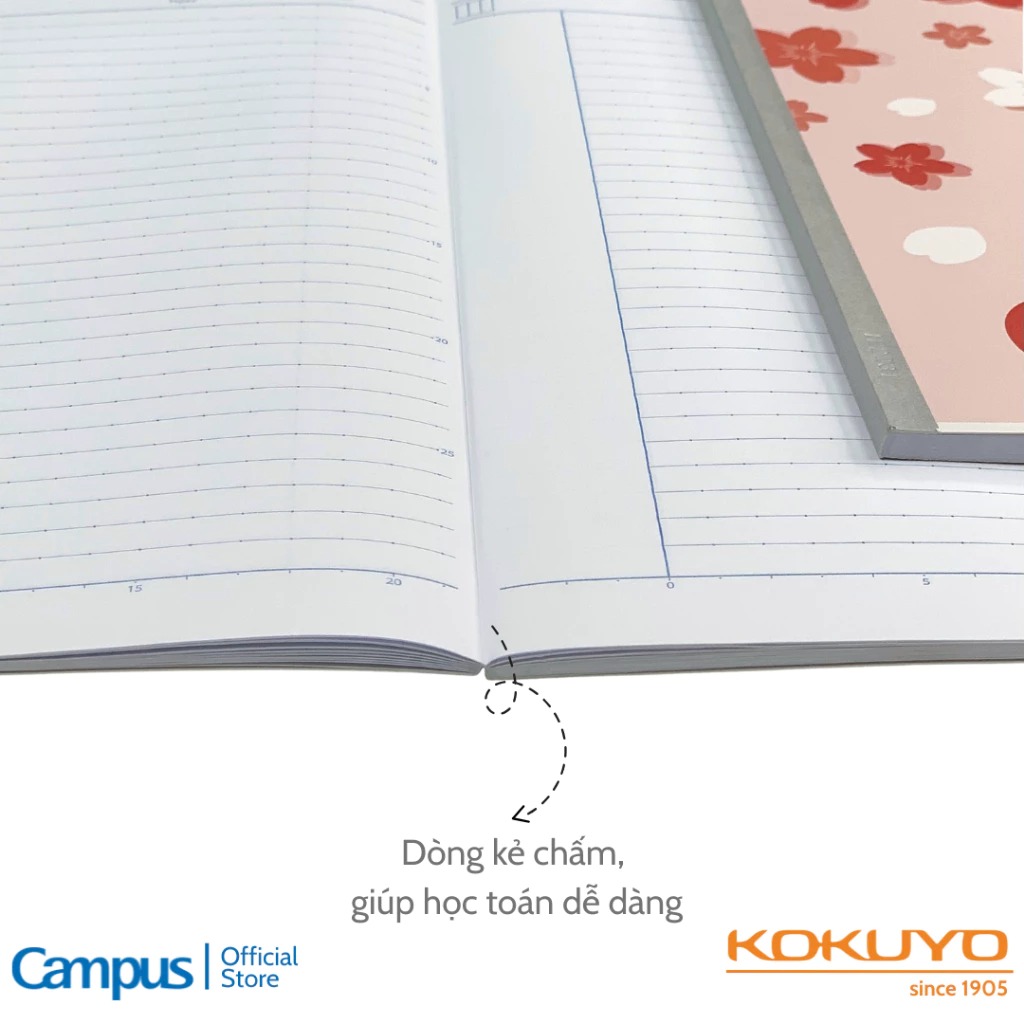 vở ghi chép đẹp Campus Sakura