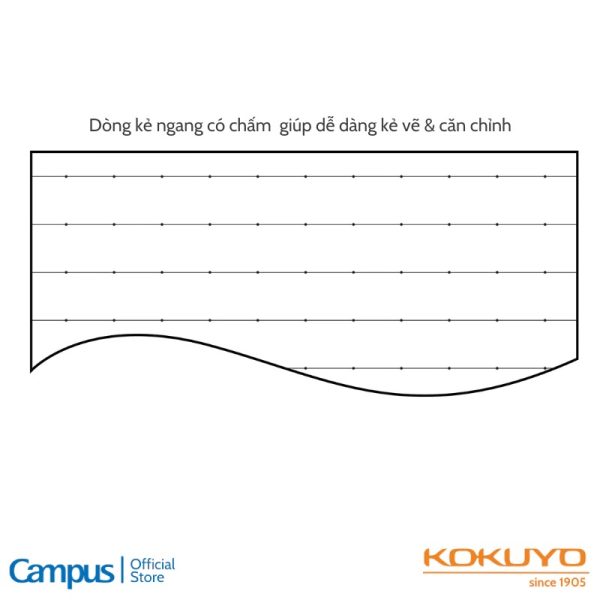 Mua vở kẻ ngang có chấm Garden Jungle Campus