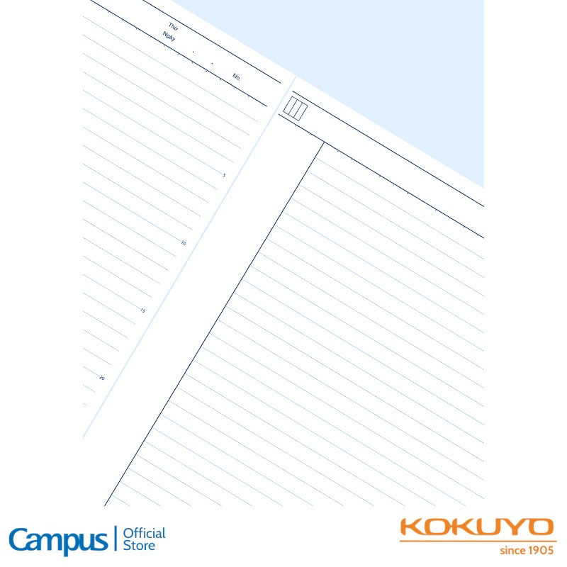 Vở Campus Paper Cut phong cách Việt Nam