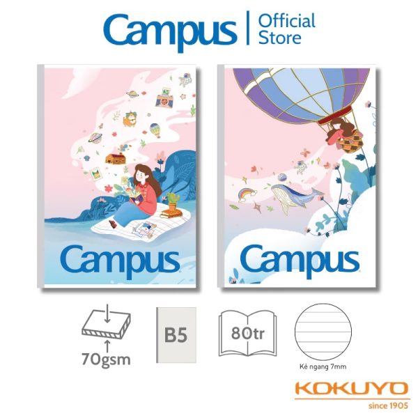 Vở kẻ ngang Picnic Campus