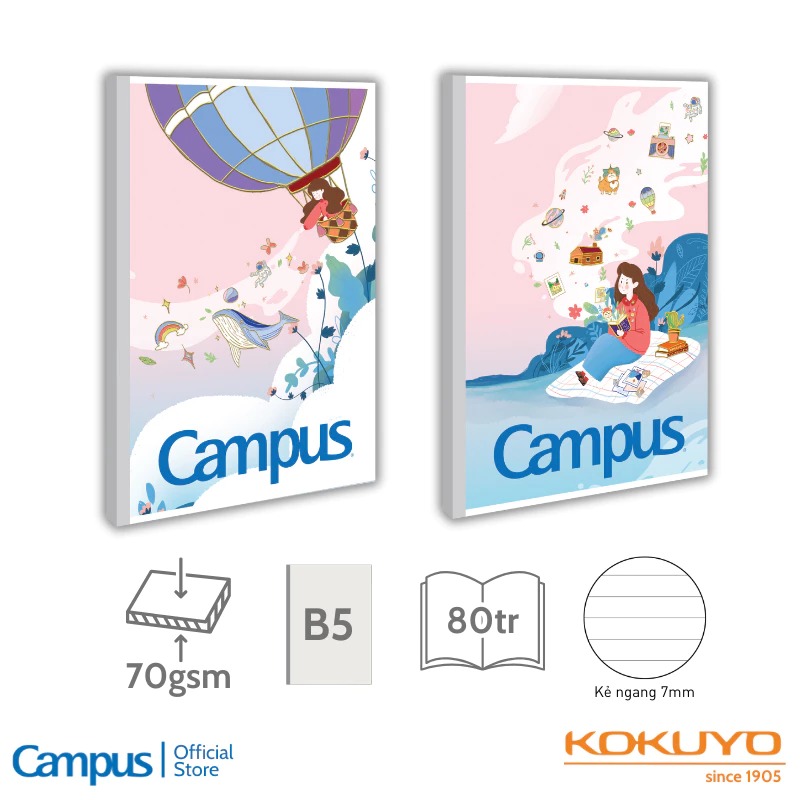 Vở Campus Picnic B5