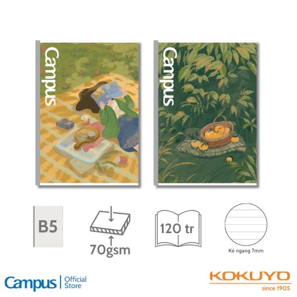 vở Healing Campus 120 trang