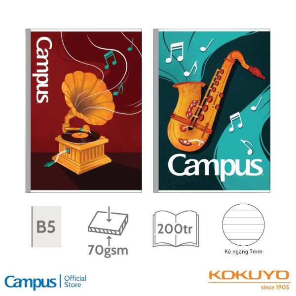 vở Jazz Campus B5