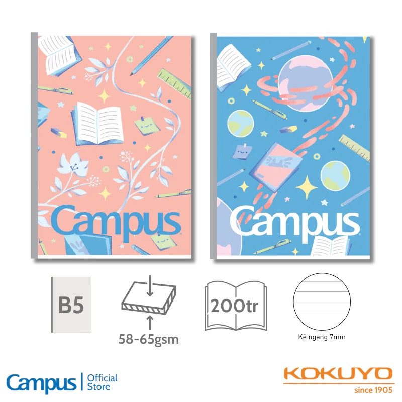 Vở kẻ ngang Enjoy The Moment Campus giá rẻ