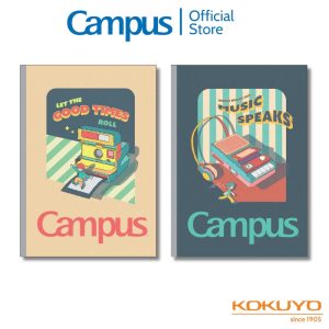 Vở kẻ ngang có chấm Retro Campus