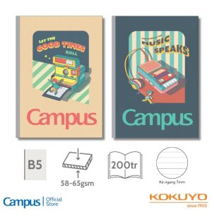 Vở Campus Retro 200 trang
