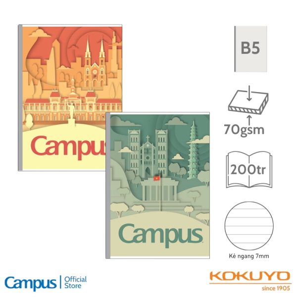 Vở Campus Paper Cut