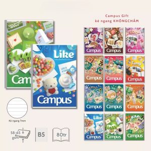 Vở kẻ ngang Gift Campus