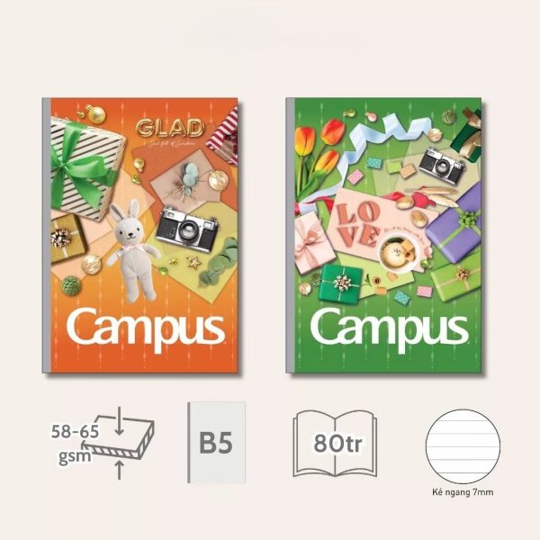 vở học sinh Campus Gift