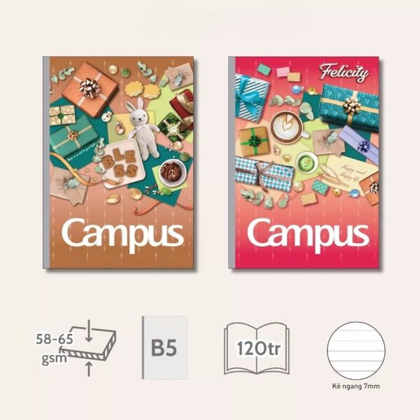 vở Campus bìa đẹp Gift