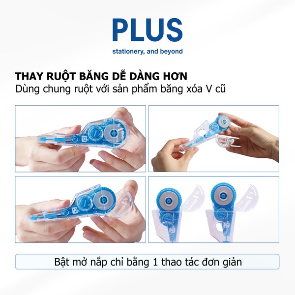 giá ruột băng xóa Plus WH-V+