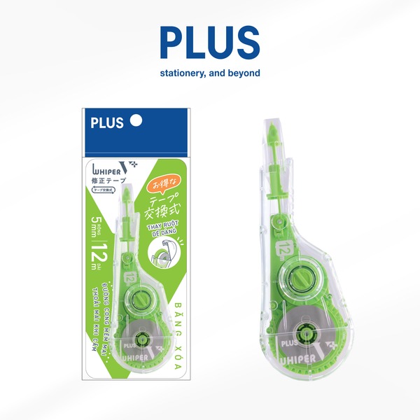 băng xóa 5mm Plus WH-V+