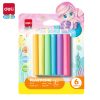 Đất nặn 70g 6 màu Deli EH714