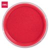 Khay mực dấu màu đỏ Deli E9863