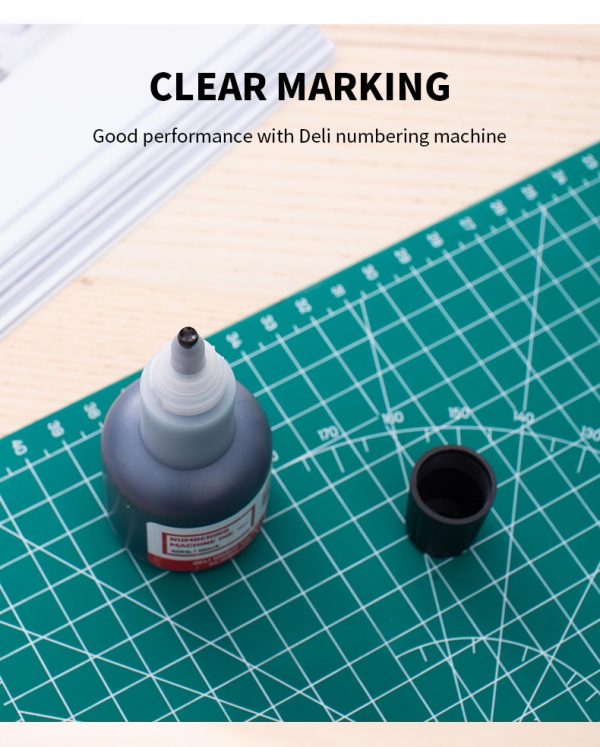 mực dấu đen Deli E7521 cho văn phòng – trường học