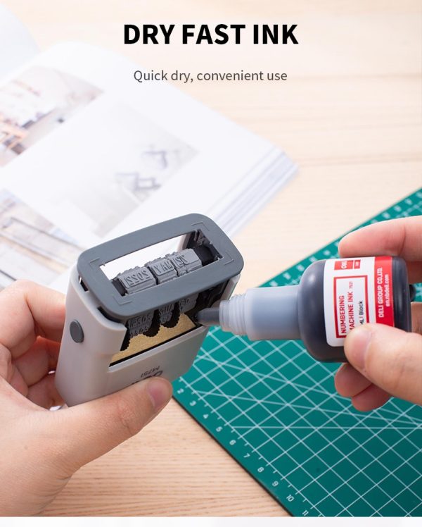 mực dấu văn phòng Deli E7521