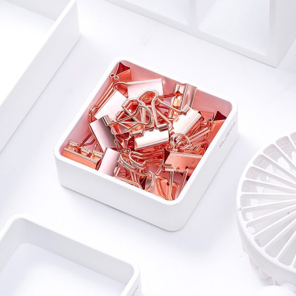 bộ phụ kiện ghim tài liệu vàng mạ Deli 78551 cao cấp