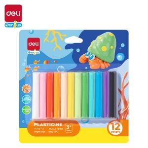 Đất nặn 160g 12 màu Deli EH712-12